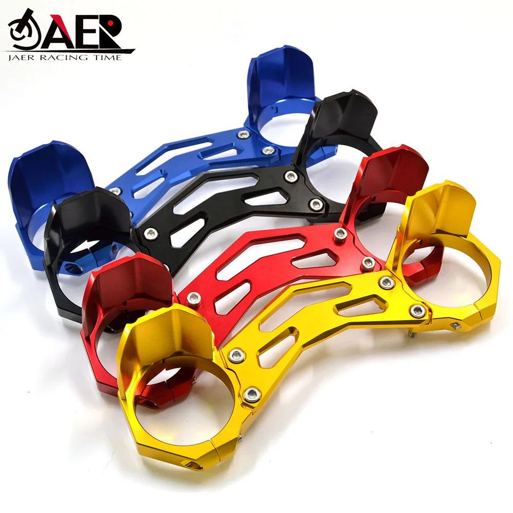JAER мотоциклы ЧПУ баланс шок передняя вилка Brace зажим для Yamaha YZF R3 R25 MT03 MT25