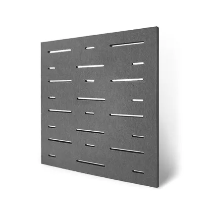 Dark gray color B 1 коробка 10 шт экологичный звукопоглотитель перфорированный полиэстер материал акустические панели акустическая обработка стеновые панели - Цвет: Dark gray color B