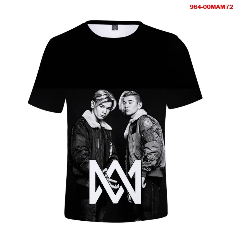 

Marcus and Martinus Printing 3d T-shirt For Men Harajuku T Shirt Women Tees Summer Brand Hip Hop Tshirt Anime 3D T Shirt