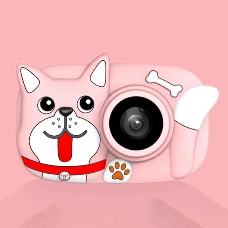 

Kids Camera Digital Video Recorder Shockproof Action Camera with 2.4 Inch IPS Screen, Gift for Girls and Boys