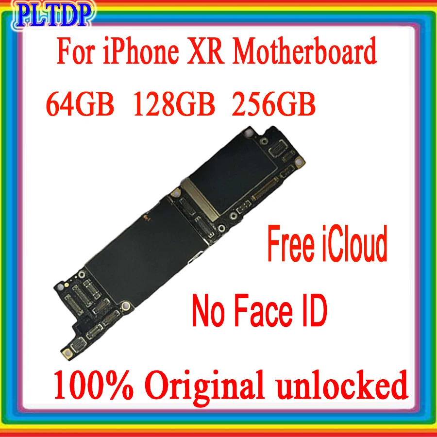 100% оригинальная разблокированная материнская плата для iPhone XR с/без