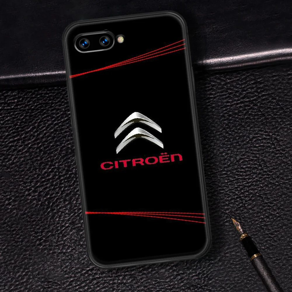 

Citroen Car Logo Phone Case Cover Hull For HUAWEI Honor 6A 7A 7C 8 8A 8S 8x 9 9x 10 10i 20 Lite Pro black Coque Trend Funda