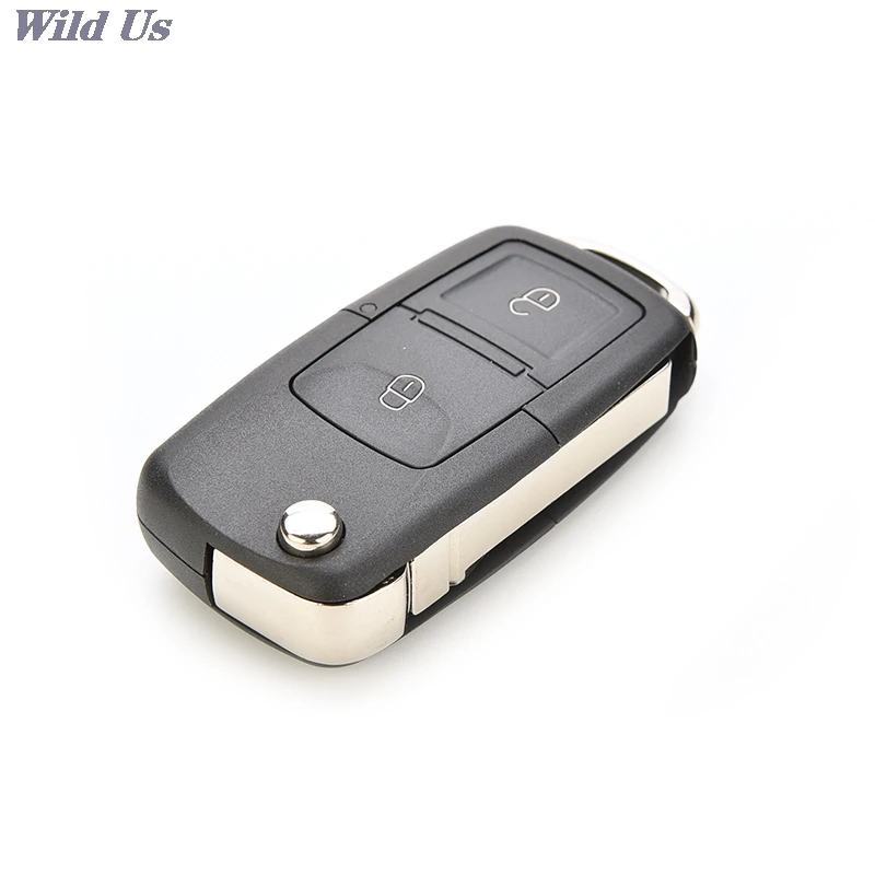 

Remote Flip Folding Car Key Shell Replacement Car Key Case Cover For Car Bora Uncut Blade Keyless 2 Buttons