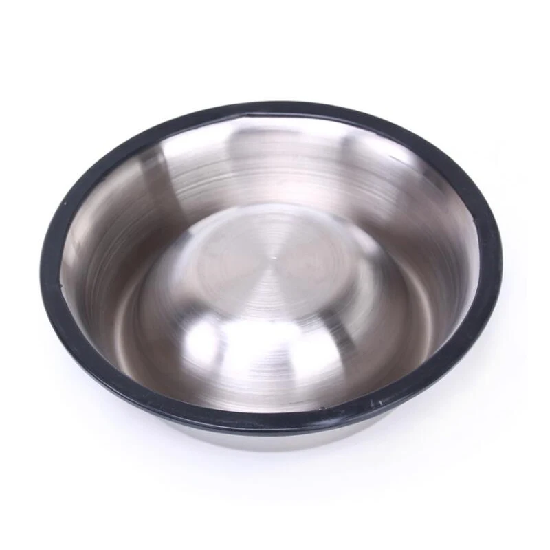 Pet Dog Bowl Stainless Steel Food Bowls Big Puppy Feeder Feeding Water For Dogs Dish Pets Prouducts | Дом и сад