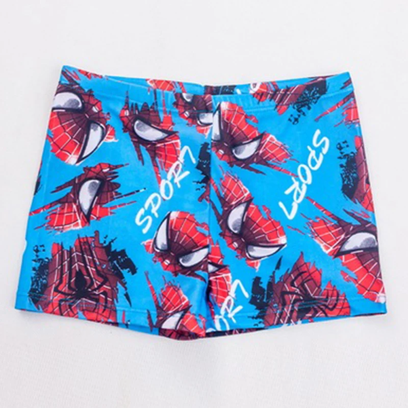 

Children's Swimming Trunks, Infants, Small, Medium and Big Children, Cartoon Printing, Cute Boys, Lace-up Boxer Swimming Trunks