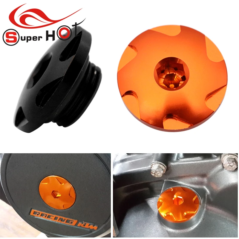 

Аксессуары для KTM DUKE390 DUKE250 390 Adventure DUKE200 390 Adventure DUKE, крышка шатуна с ЧПУ, масляный наполнитель двигателя, винтовая крышка