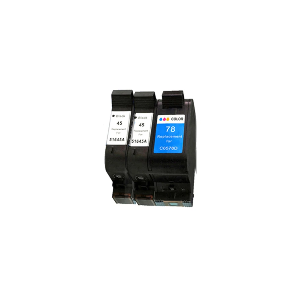 Заменить на картриджи для принтеров hp 45 и 78 совместимые с deskjet 1220c 3820 3822 6122 6127 930c 932c