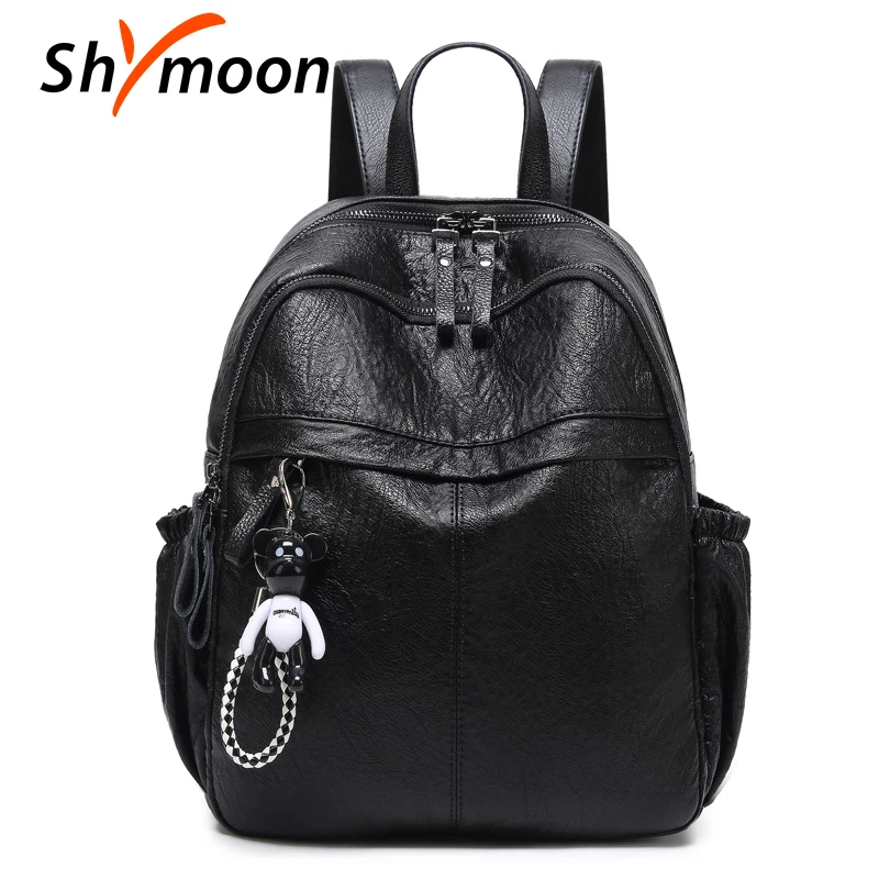 SHYMOON фирменный дизайн женские противоугонные рюкзаки Дамский модный