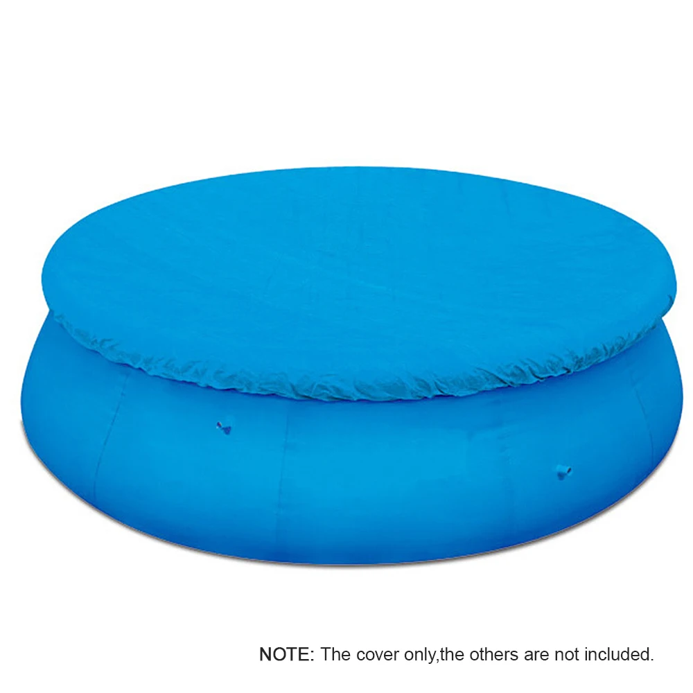 Круглая крышка для бассейна водонепроницаемая ПЭ бассейн летние аксессуары