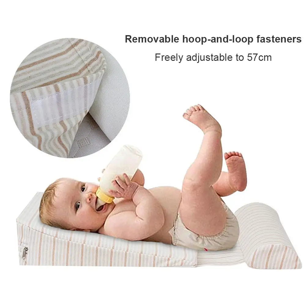 

Newborn Baby Sleep Pillow Baby Spit Milk Crib Cot Sleep Bassinet Wedge Cushion Cotton Pad Mat for Babies Sleeping