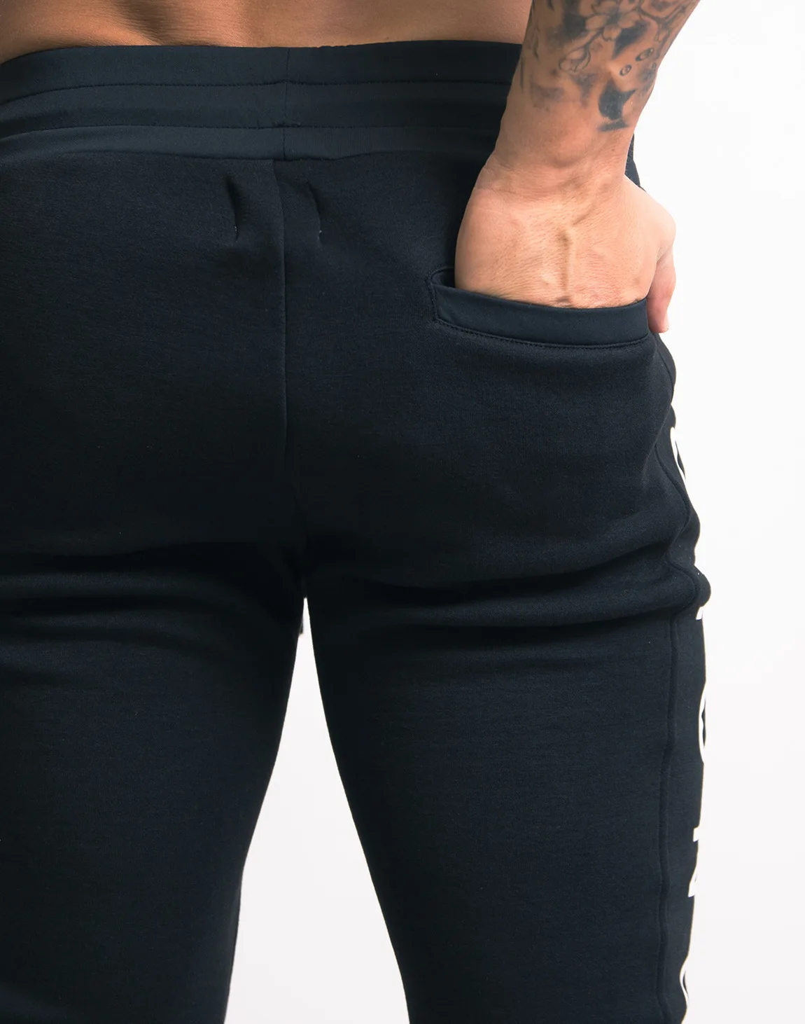 

Muscle fitness brothers new sports and leisure pure cotton men's breathable slim foot guard trousers