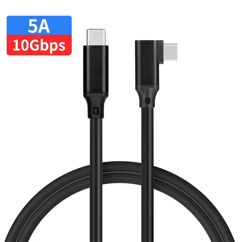 USB 3.2 Gen 2 4K 10GB 5A 10GB Cable PD Fast Charger Type C Cable for Xiaomi Mi 8 Samsung Galaxy S10 Plus Mobile Phone USB-C Cord
