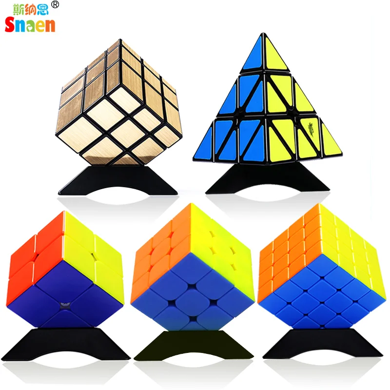 Cyclone Boys 2x2 3x3 4x4 зеркальный набор скоростных кубиков пирамиды волшебный кубик