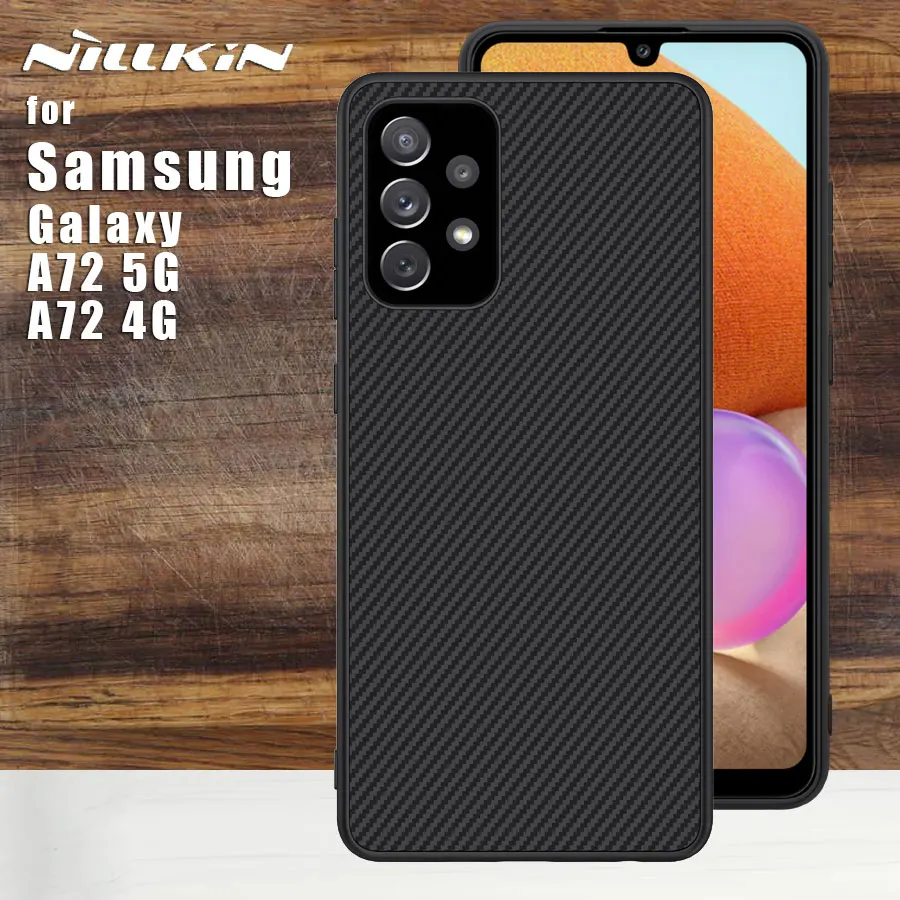 Nillkin для Samsung Galaxy A72 5G задняя крышка 360 Полный синтетического волокна Защитный