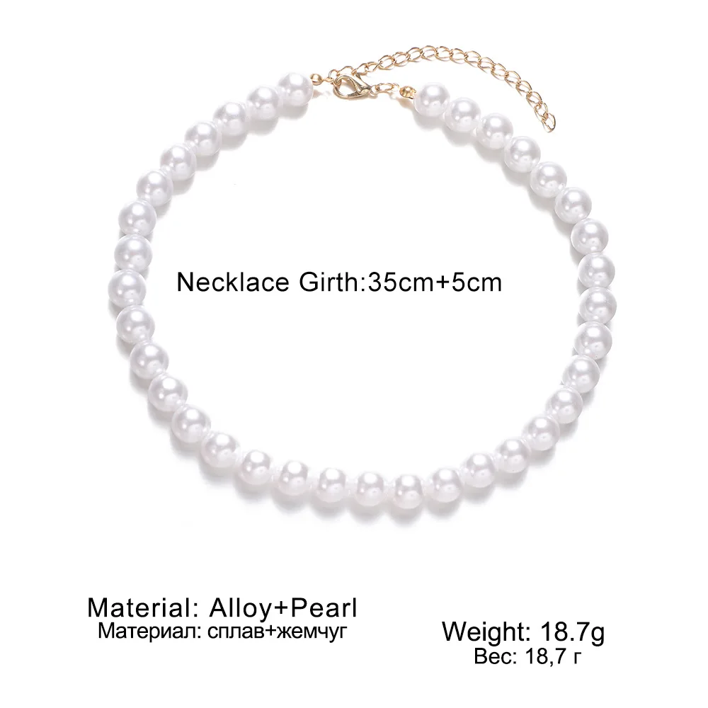 Женское ожерелье с короткой цепочкой 8 мм | Украшения и аксессуары