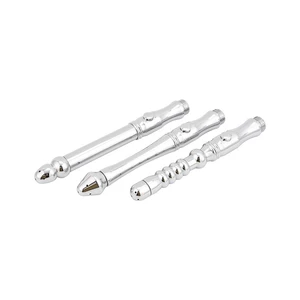 3 шт.компл., алюминиевая Анальная клизма для очистки душа, биде, Анальный туалет, комплект пробок для очистки ануса