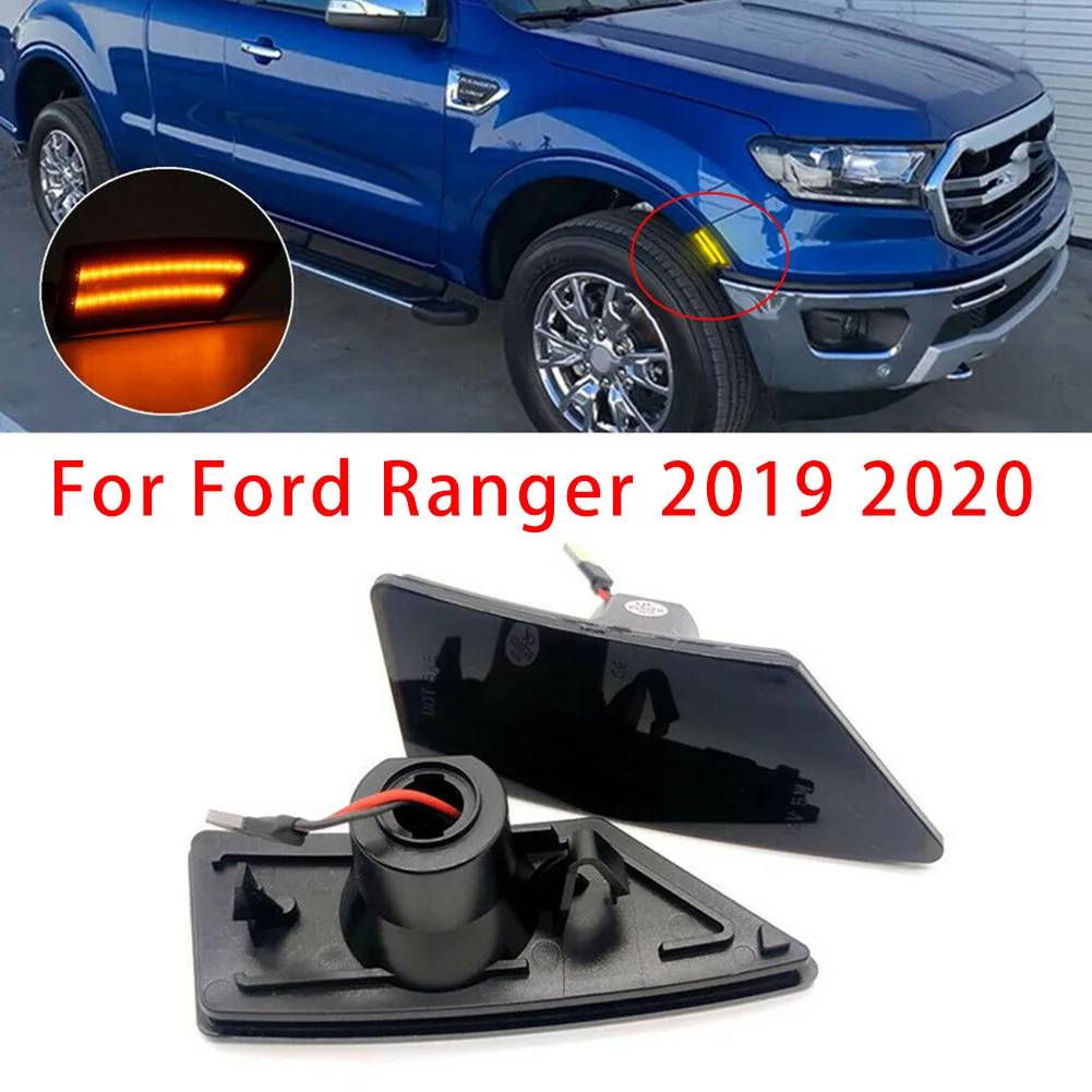 

Accessories Side Marker Light Amber LED High Bright Plastic Smoked Black