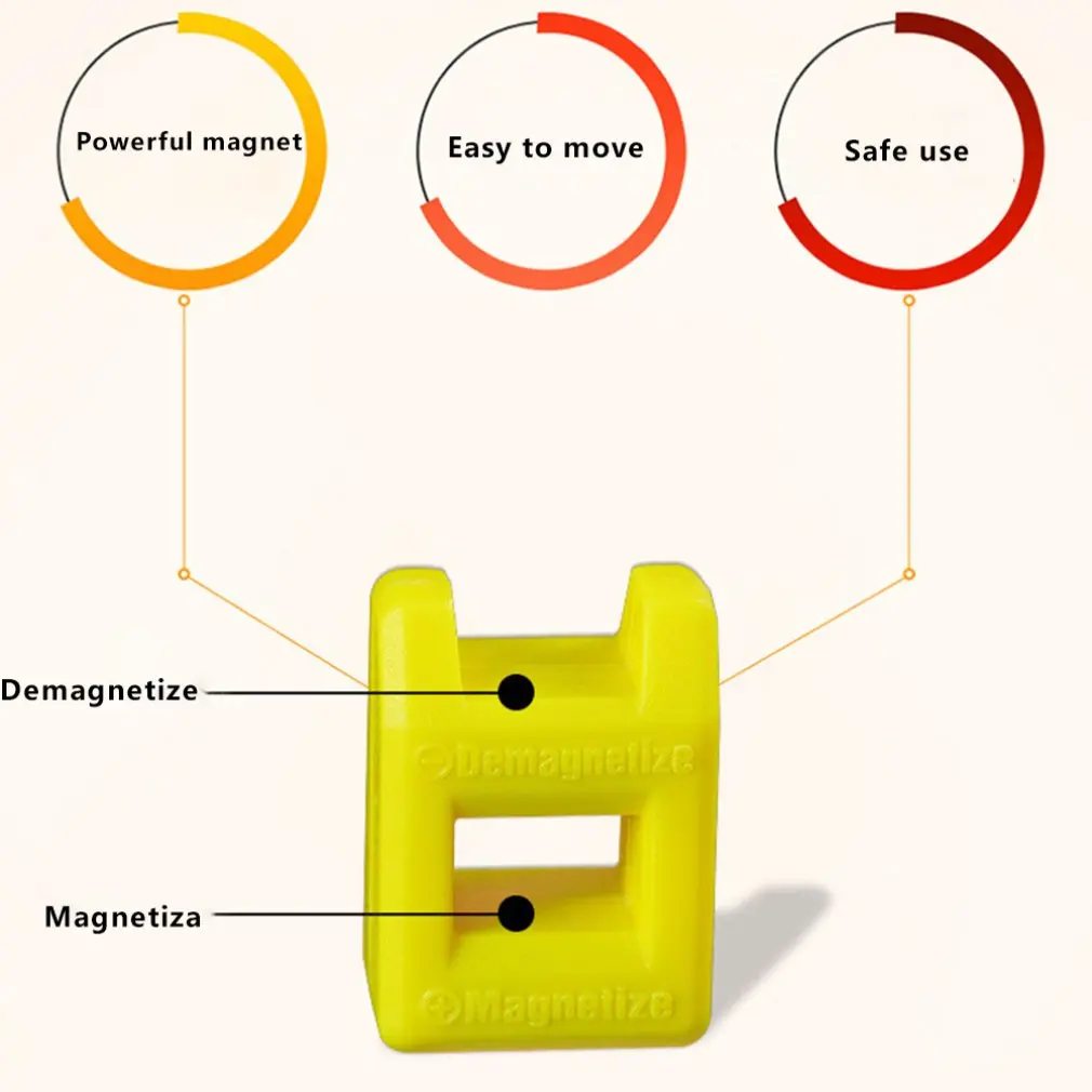 Powerful screwdriver plus magnetic device Dual-use degausser Mini Screw batch Fast magnetizer | Мобильные телефоны и