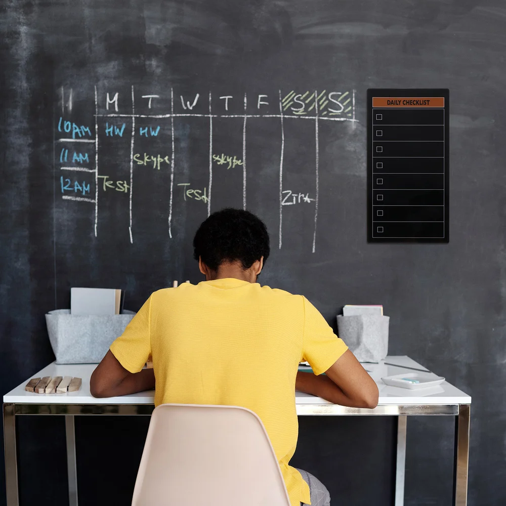 

Erasable Memo Board Schedule Board Magnetic Daily Planner Magnetic Plan Board