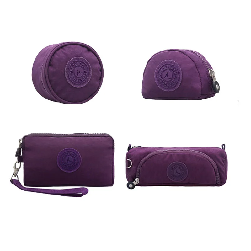Purple ACEPERCH Casual Women Wallet for Credit Cards Small Luxury Brand Leather Short Womens Wallets and Purses Carteira Feminina - Цвет: Purple