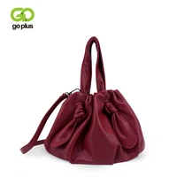 goplus silver soft leather womens handbag 2021new fashion ladies luxury designer pleated tote bag high capacity hasp sac a main