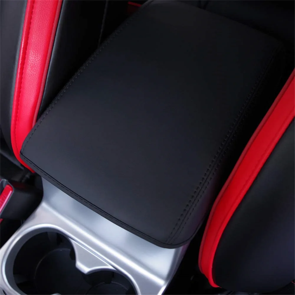Чехол на подлокотник для Mazda CX 5 2019 2018 2017 черный стежок автомобильный коробка в