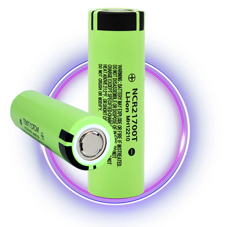 

Original 21700 Battery 4800mAh NCR21700 48T 3.7v Lithium Rechargeable Batteries High Capacity for Flashlight Toys HD Cell