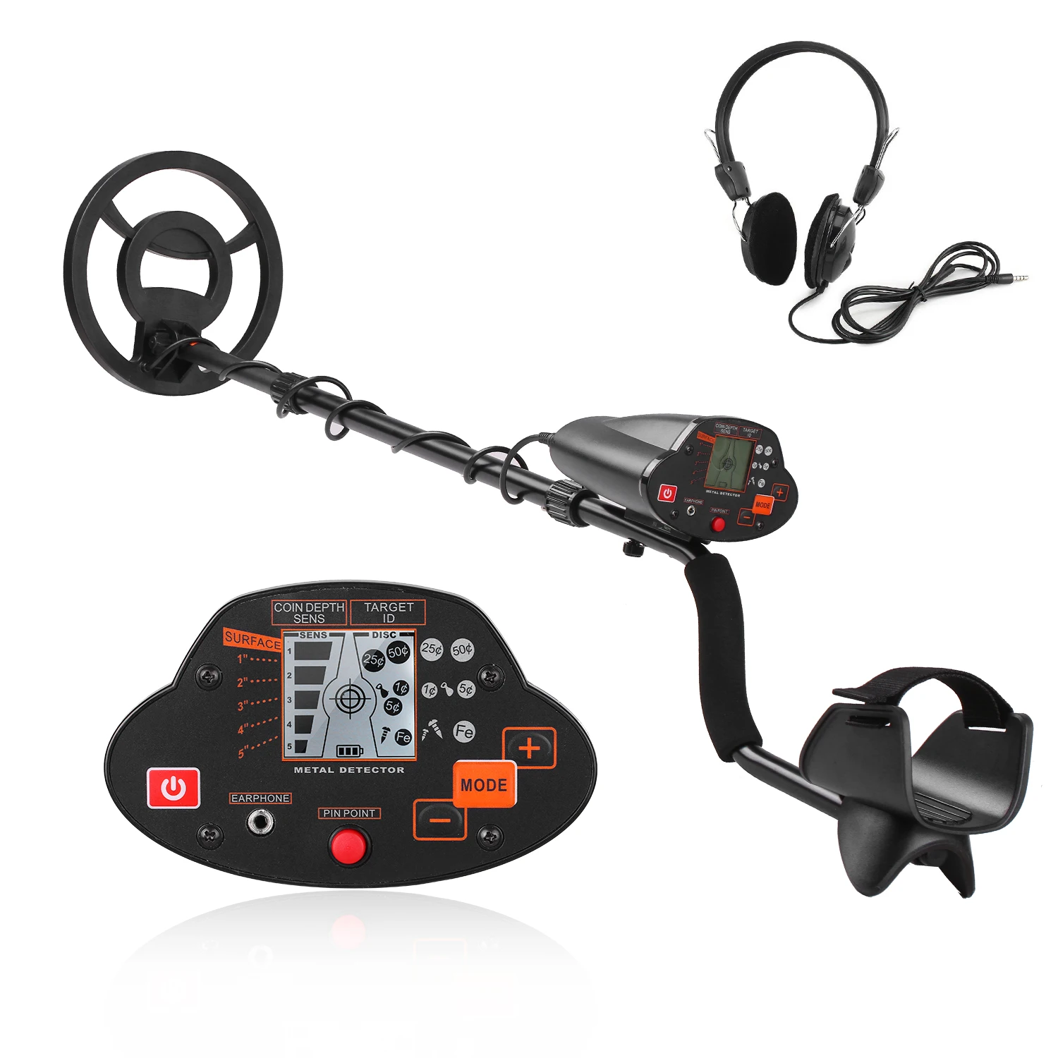 Профессиональный металлоискатель золотоискатель Охотник за сокровищами с