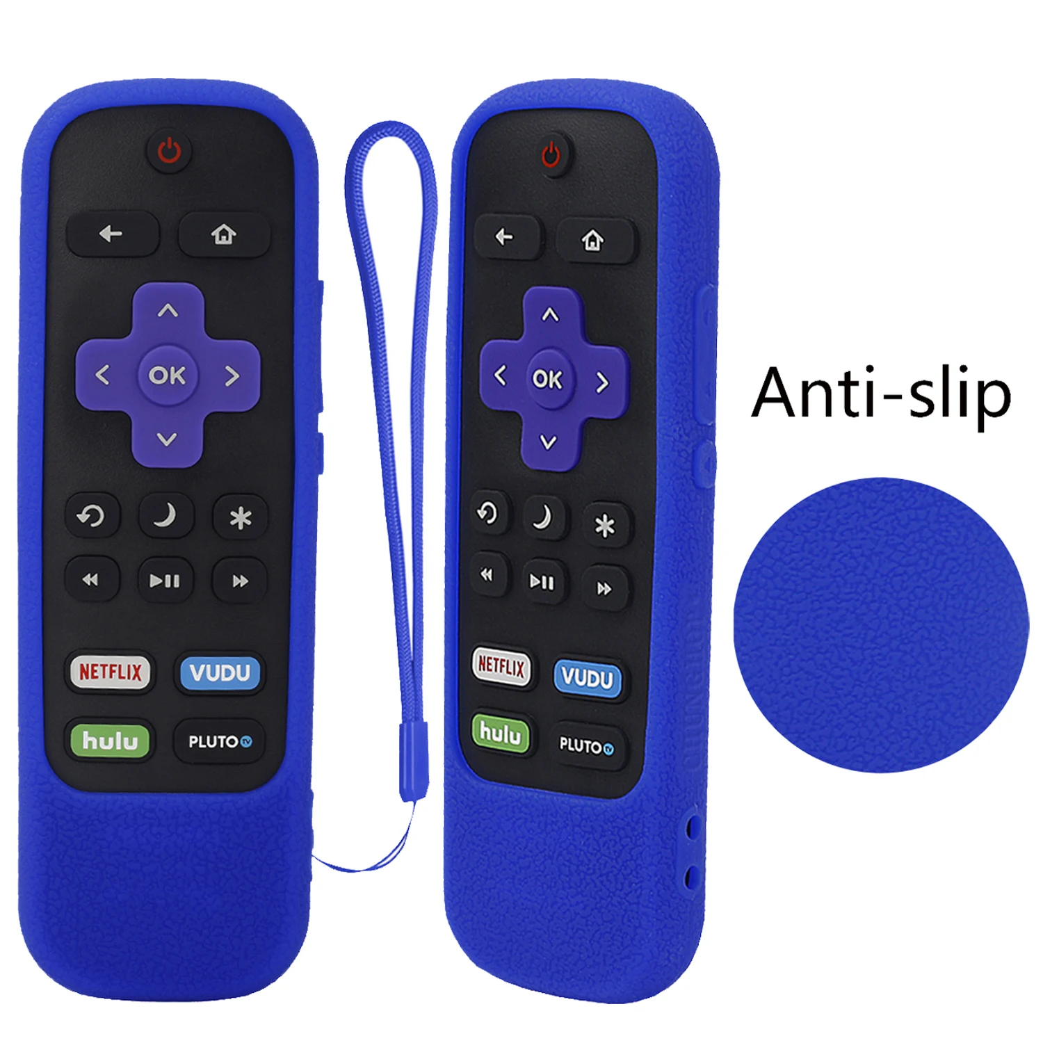 Protective Case for TCL Roku TV Steaming Stick 3600R 3800/3900 Remote Silicone Cover Shock Proof Controller Skin Anti Slip | Электроника