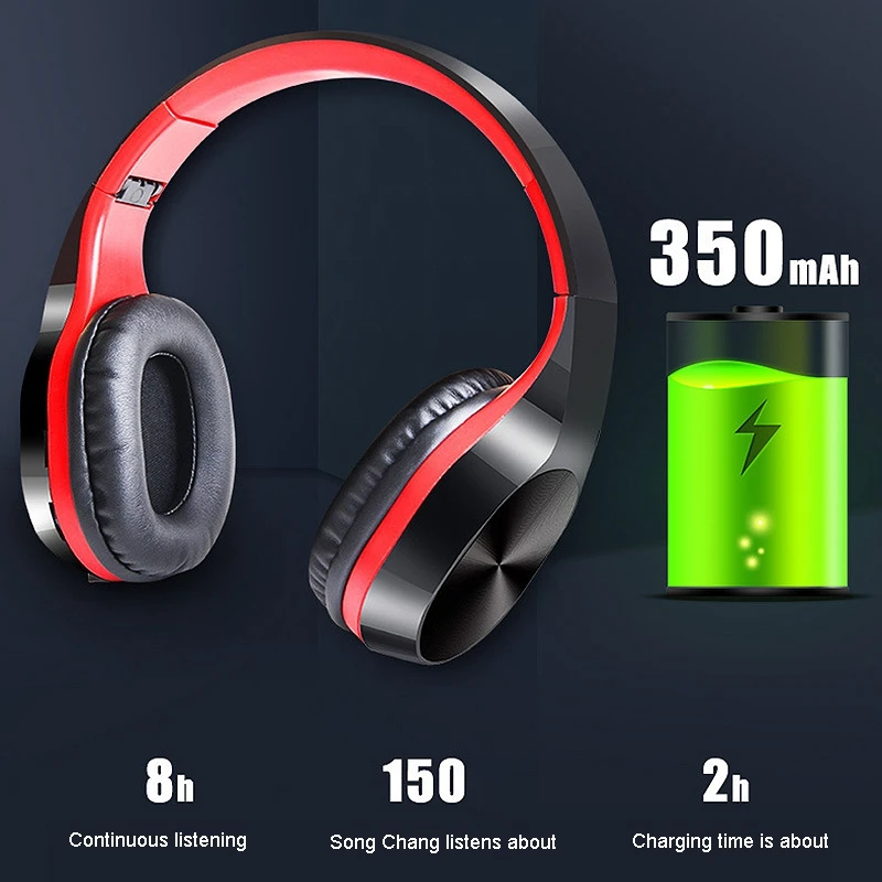 T5 HiFi активное шумоподавление беспроводные наушники Bluetooth 5 0 над ухом Складная