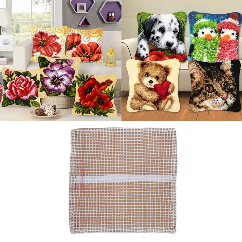 Пустая защелка крюк ковер набор сделай сам вязание крючком Пряжа рукоделие