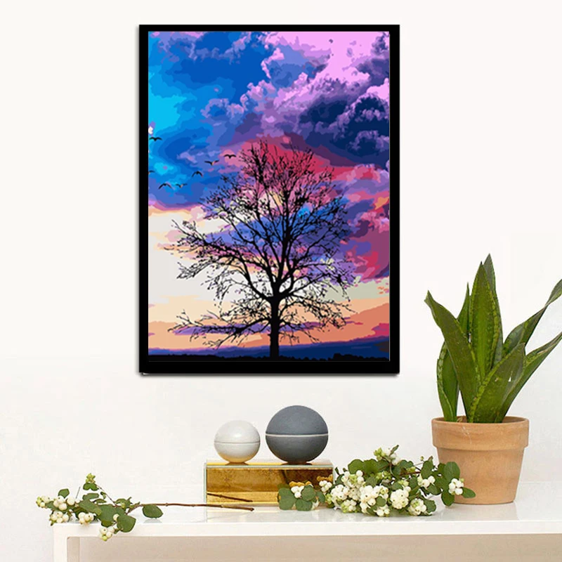 SNA настенная мозаичная картина Стразы с бриллиантами | Дом и сад