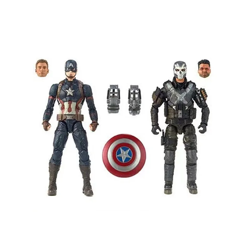 

6inch Hasbro Marvel Legends Avengers Endgame Superhero Captain America Crossbones Brock Rumlow Anime Action & figures Model Toys