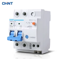 chnt chint leakage circuit breaker household with electric protection circuit breaker nbe7le 2p 16a 20a 25a 32a 40a 63a