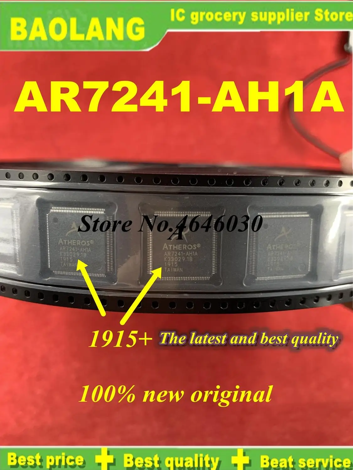AR7241 чип маршрутизатора QFP новый оригинальный IC в наличии 1 шт.|lot|qfnlot lot |