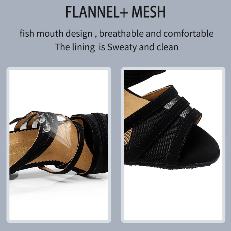 Женские Фланелевые Туфли для бальных танцев танцевальные туфли с мягкой