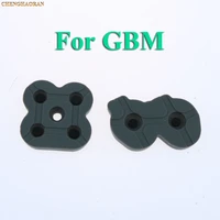 10 sets new best price high quality for gameboy micro replacement button conductive rubber d pad for gbm button repair d pad