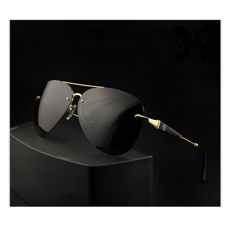 Бренд Gafas унисекс полярные поляризационные солнцезащитные очки с УФ-защитой водительские очки женские силиконовые носоупоры очки для вождения