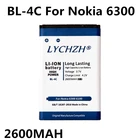 Высококачественная запасная батарея 2600 мАч BL 4C BL-4C для Nokia 6100 6125 6136 6170 6300 7705 7200 7270 8208 литиевая батарея
