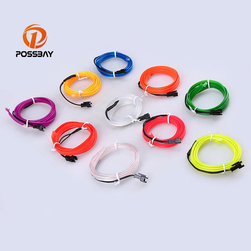 Светодиодная лента POSSBAY 1 м 12 В гибкая неоновая светодиодная для украшения