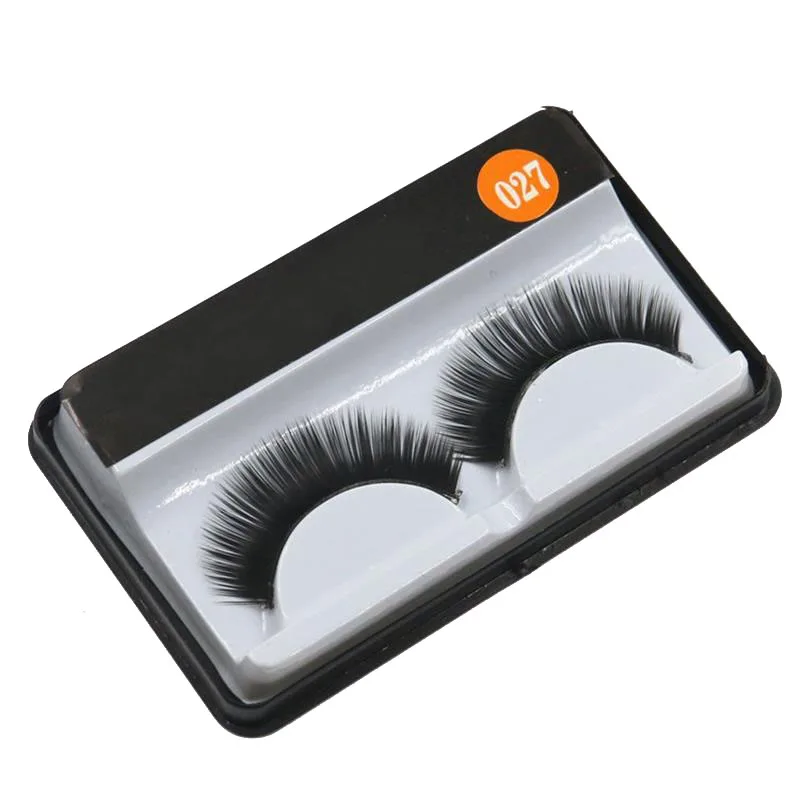 Высококачественные длинные натуральные полосатые ресницы толстые накладные