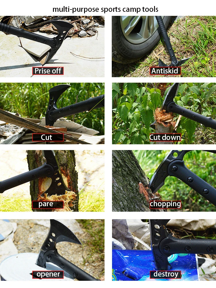 Тактический топор для сада боевой армейский охоты кемпинга выживания мачете