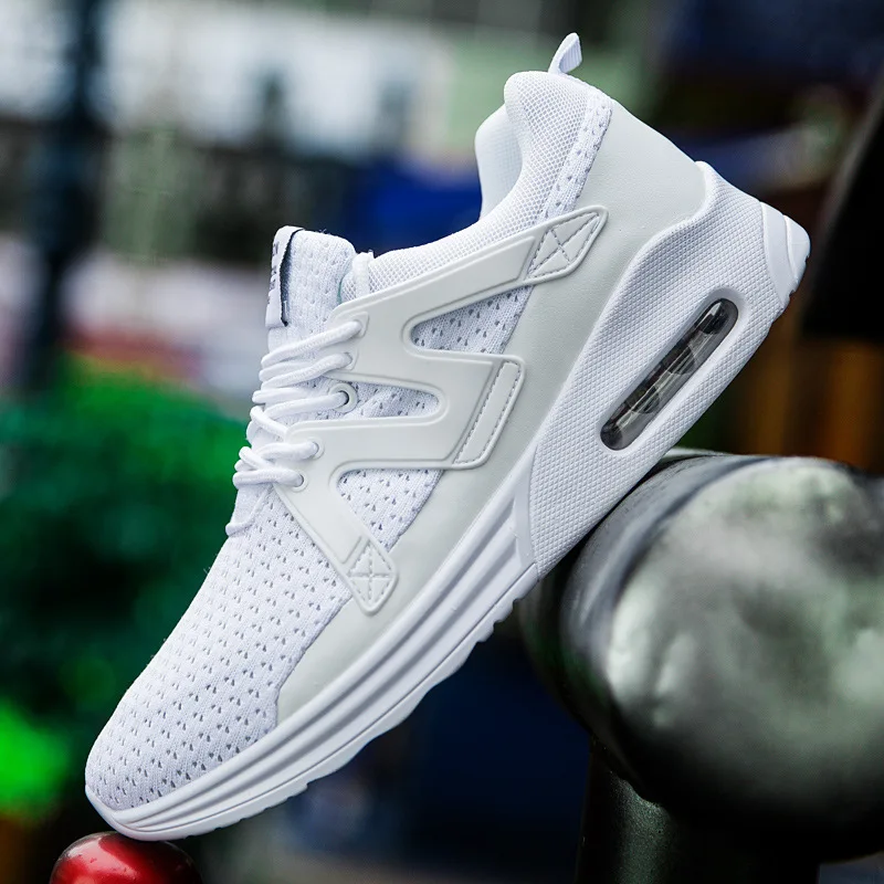 

New Men's Running Shoes Breathable Outdoor Sports Shoes Lightweight Sneakers Comfortable Athletic Training Footwear Size 41-46