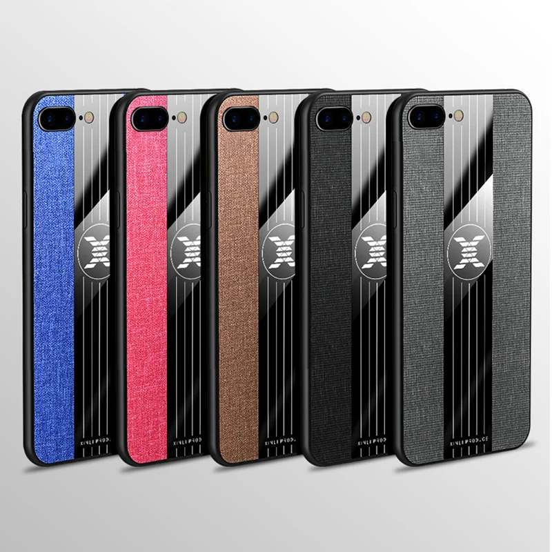 Магнитный тканевый чехол для iPhone 6 6s 7 8 Plus iPhone6 iPhone7 iPhone8 6Plus 7Plus роскошный с