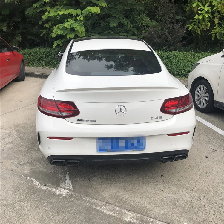 Спойлер YC для Benz W205 C180 C250 C350 C63 купе | Автомобили и мотоциклы