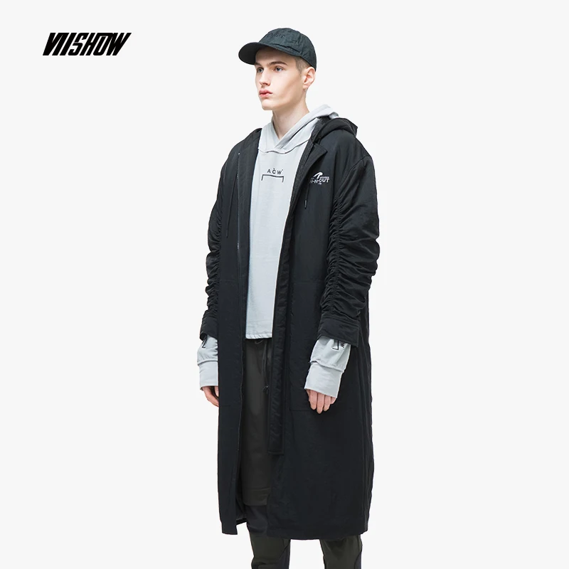 VIISHOW мужской пуховик с принтом утки брендовая зимняя куртка для мужчин Doudoune Homme 2018