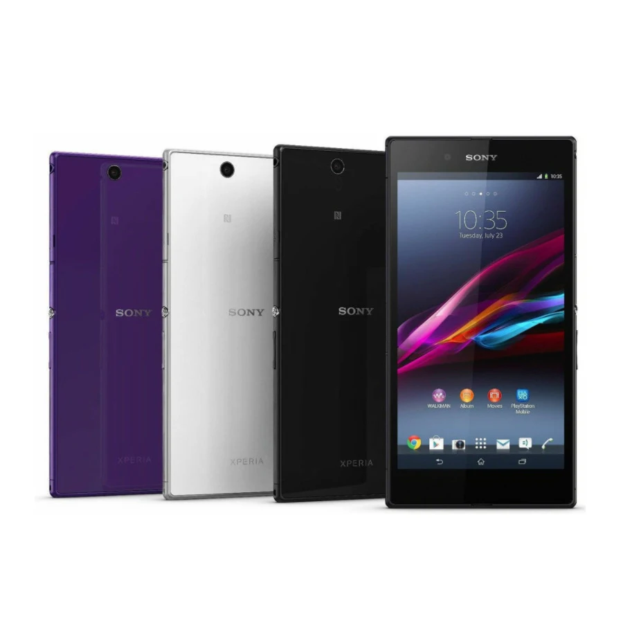Мобильный телефон sony Xperia Z Ultra C6802 3g, 6,4 дюймов, четырехъядерный процессор Snapdragon, 2 ГБ, 16 ГБ, 8 Мп, 2 МП, 3050 мА/ч, NFC телефон