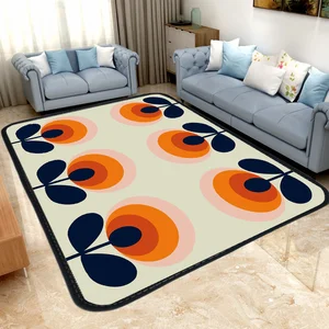 Коврик для гостиной, в британском стиле, с цветами оливковых листьев, нескользящий, для входной двери, 2020