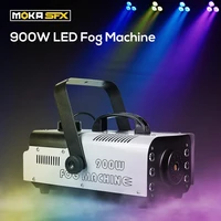 900w led fog generator stage effect disco smoke machine for nightclub disco dj fog machine led stage equipment film smoker