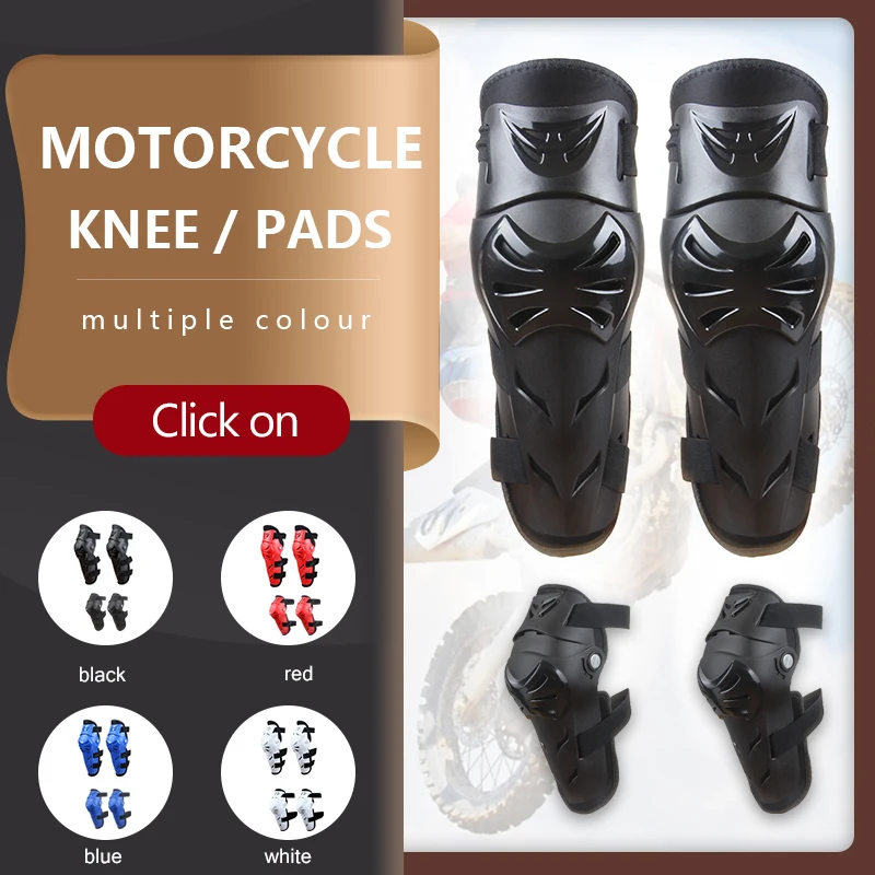 

Наколенники для мотокросса 4 шт., защитные накладки на колено для езды по бездорожью и езды на велосипеде, защита на локти для горных и квадро...